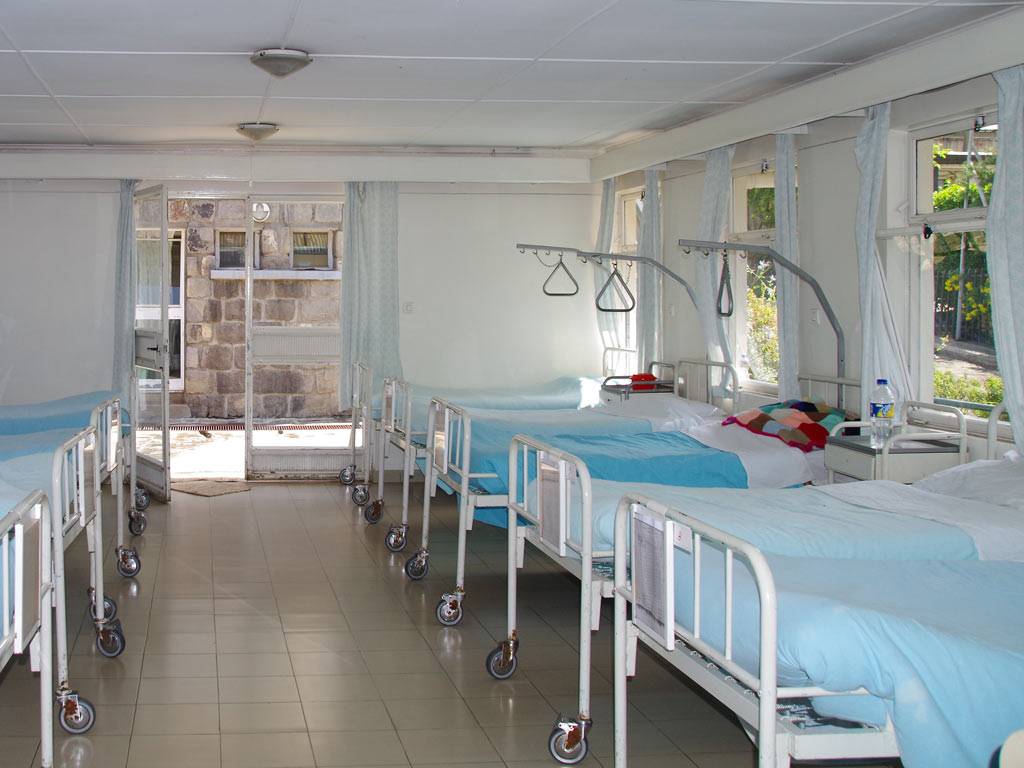 Umgebaute Neugeborenen Station im Hamlin Fistula Hospital