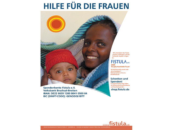 Fistula Informationsmaterial für das Wartezimmer